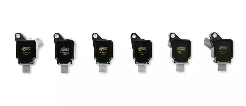 ACCEL Ignition Coil On Plug Set (MPN: 140647K-6)