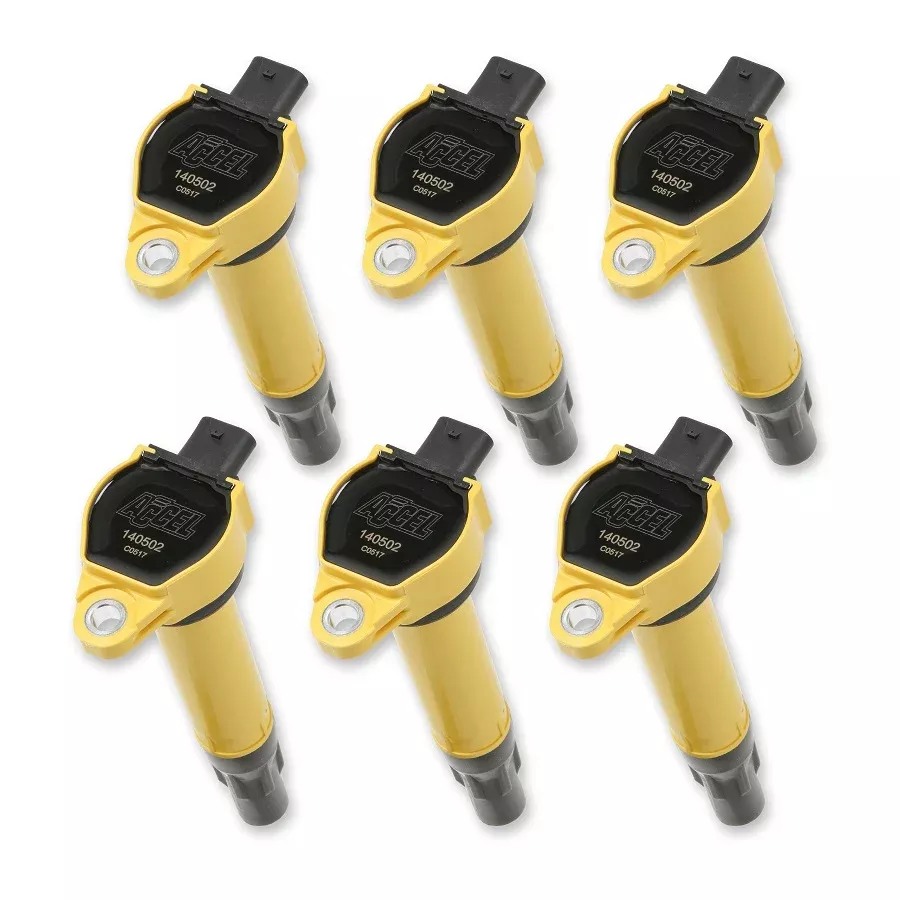 ACCEL Ignition Super Coil Set (MPN: 140502-6)