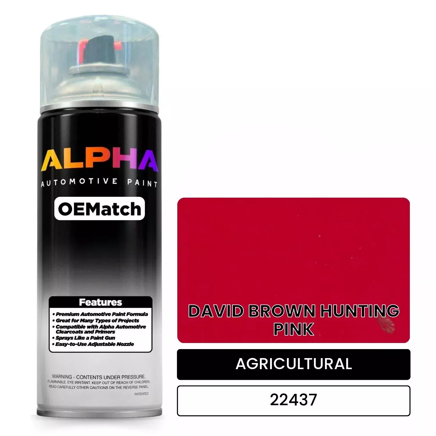 AGRICULTURAL DAVID BROWN HUNTING PINK 22437 | OEMatch Automotive Spraycan