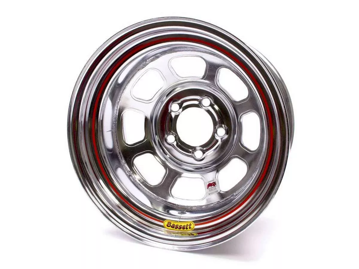 Bassett 58D53IC - 15x8 Chrome Wheel 5x5 3in BS
