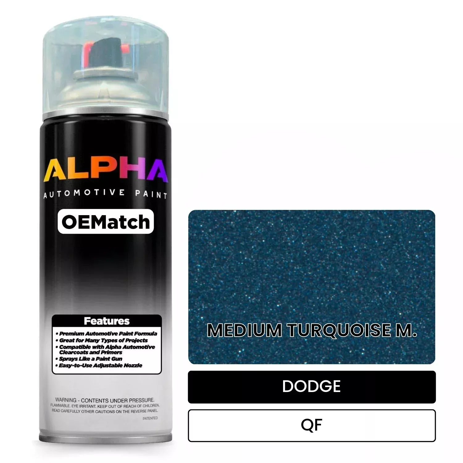 DODGE MEDIUM TURQUOISE M. QF | OEMatch Automotive Spraycan