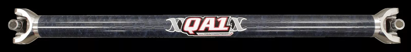 QA1 JJ-11220 Driveshaft, CF, CT-Dirt Cr-Lm, 37.50 inch 2.3 inch, 1310 U-Joint, 1500Lb.