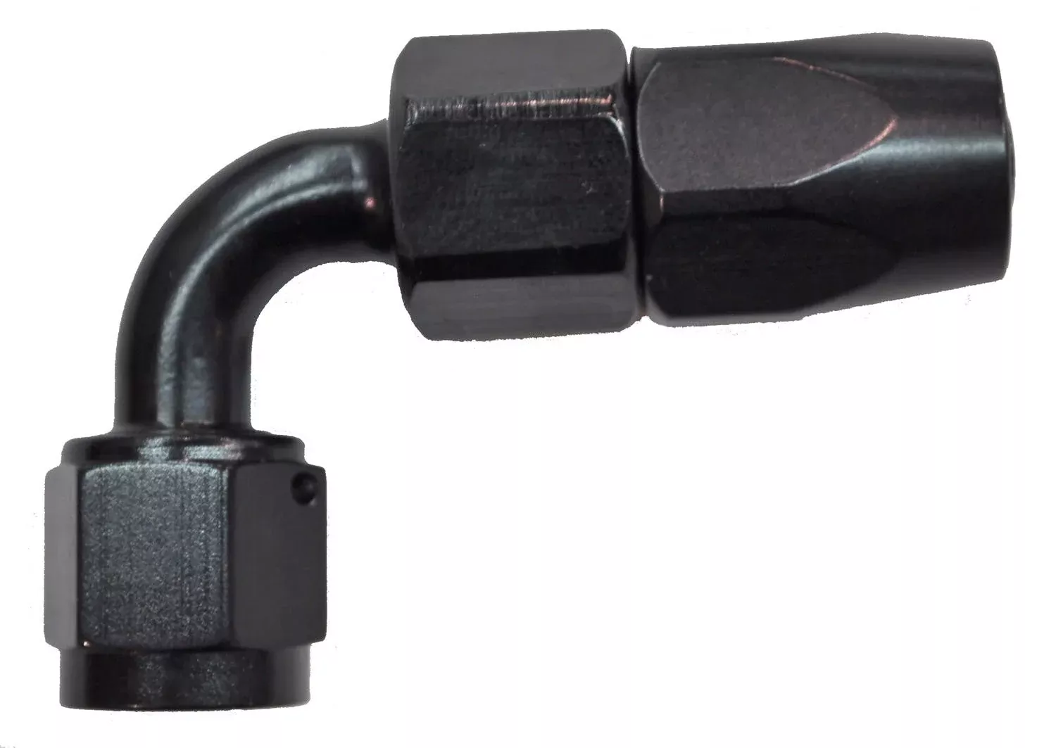 Quick Fuel Technology 19-301QFT #6 AN 90 Deg Hose End Black