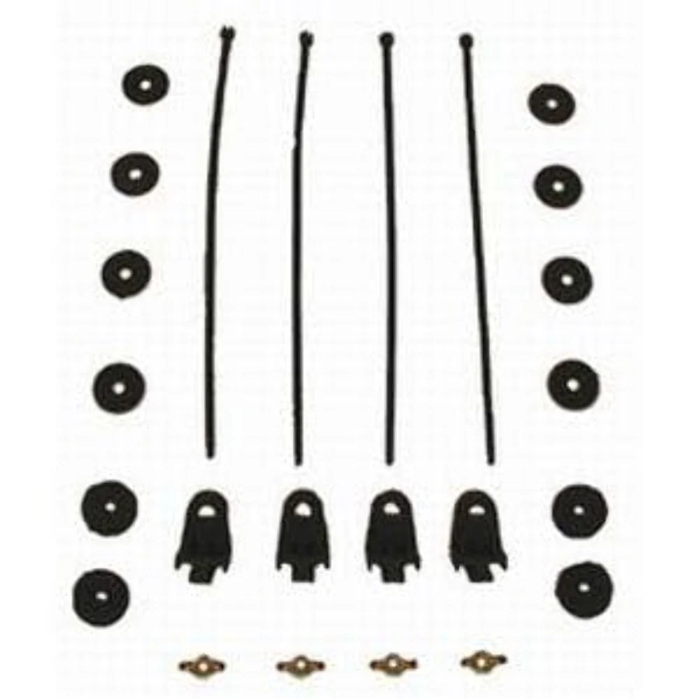 Racing Power Company R1019 COOLING FAN PLASTIC TIE MOUNTING KIT
