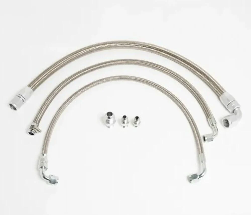 Racing Power Company R3156 Late gm power steering hose kit