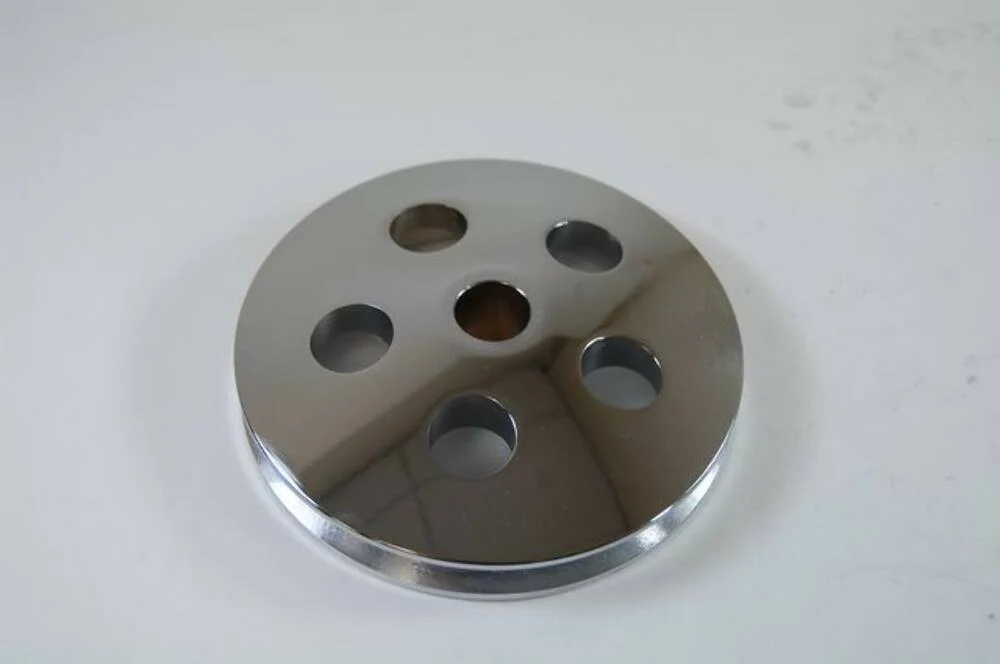 Racing Power Company R3722C Type ii power steering pump pulley - chrome