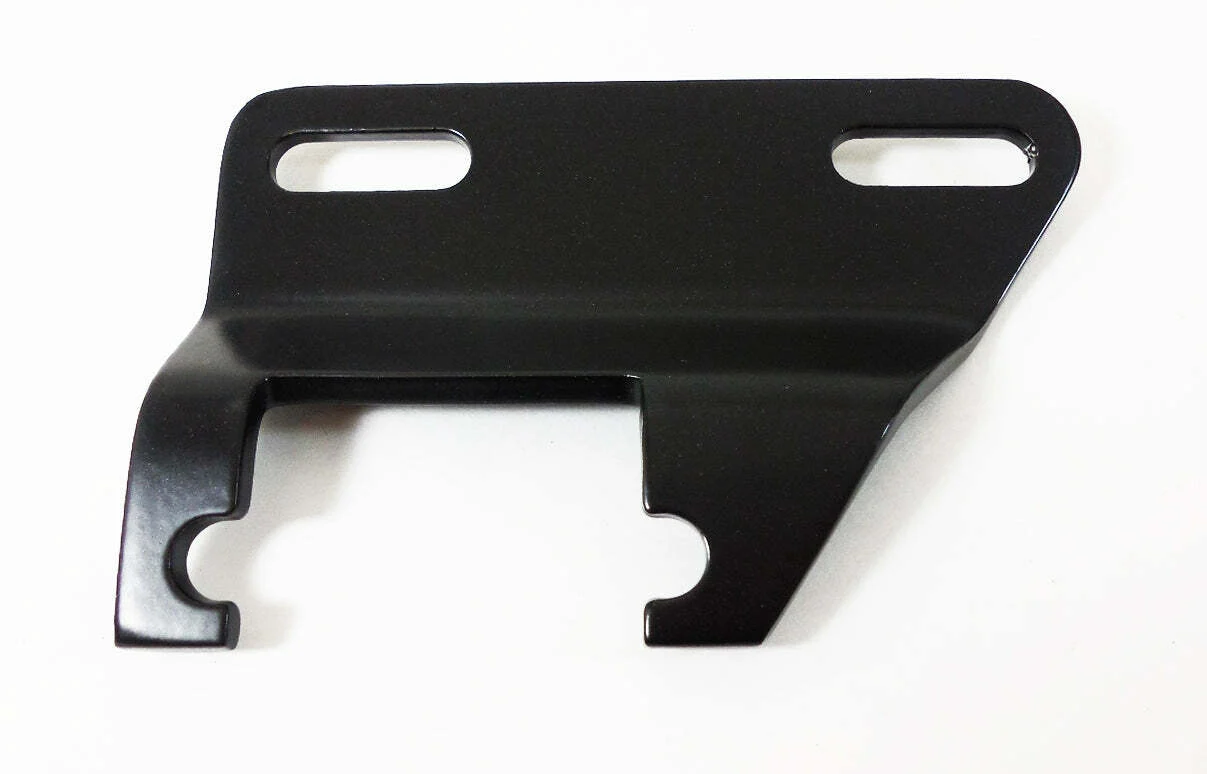 Racing Power Company R9254BK Alternator and gen header bracket sb chevy - black