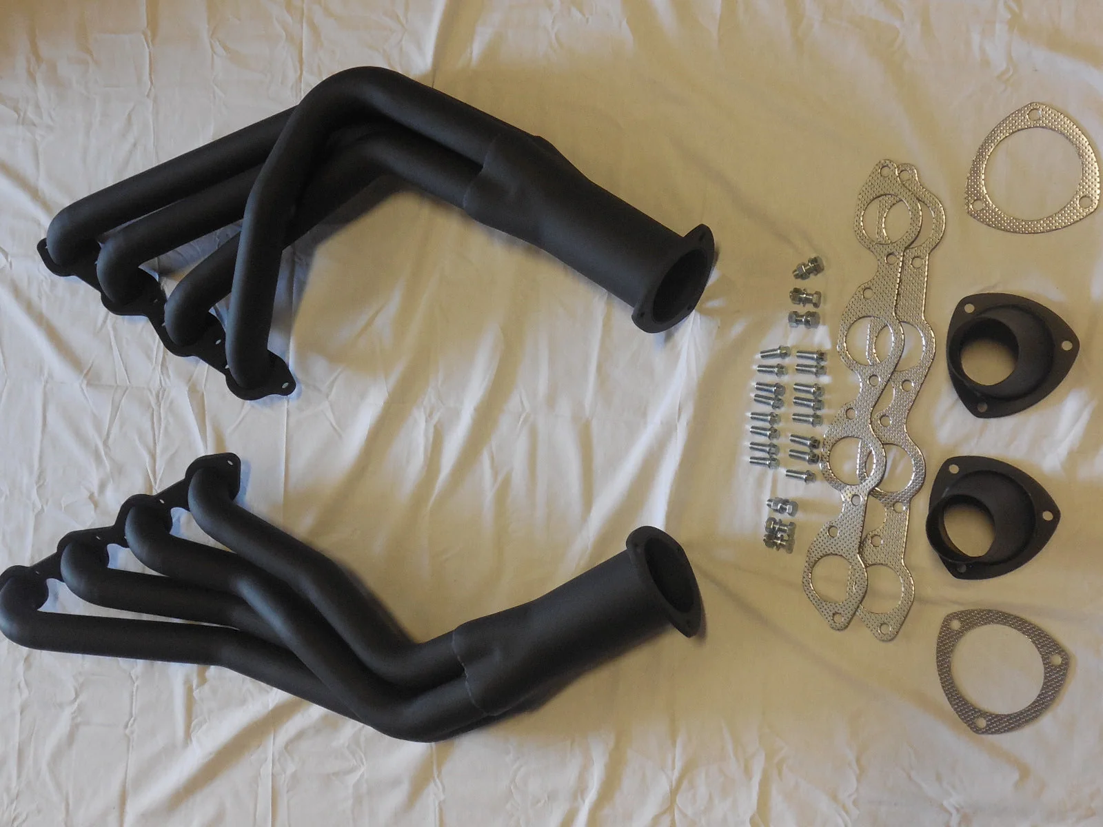 Racing Power Company R9782BK Bb chevy classic car headers, black