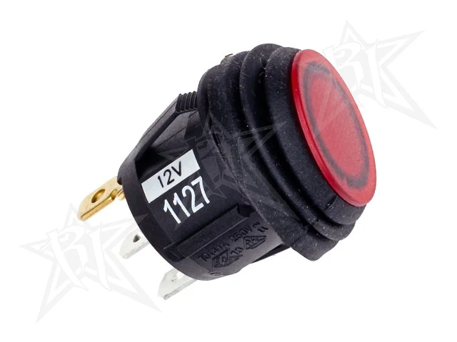 RIGID Industries 40191 2 POSITION ROCKER SWITCH RED